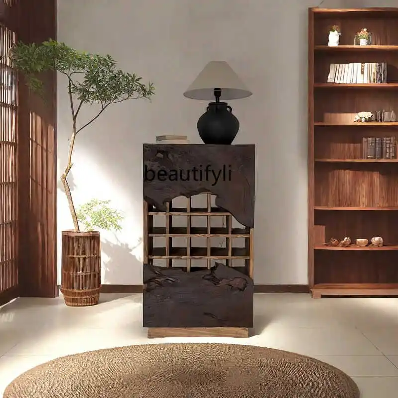 Antique Style Solid Wood Living Room Entrance Cabinet Wine Cabinet Log Light Luxury Design Storage Wall Cabinet
Antique Style Solid Wood Living Room Entrance Cabinet Wine Cabinet Log Light Luxury Design Storage Wall Cabinet