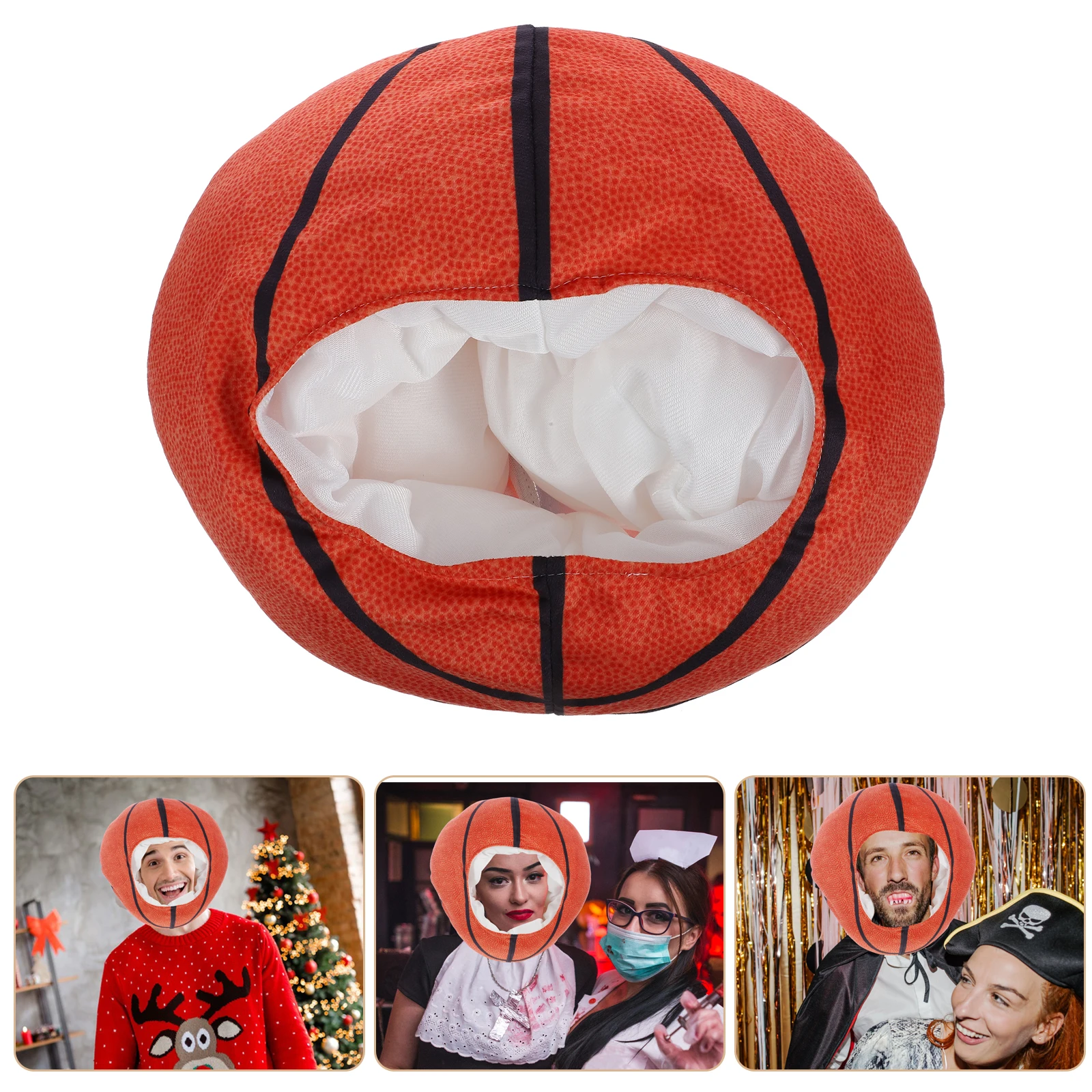 Basketball Head Cover Decorative Hat Cartoon Prop Crazy Hats Party Has Festival Cosplay Truck Headwear
Basketball Head Cover Decorative Hat Cartoon Prop Crazy Hats Party Has Festival Cosplay Truck Headwear