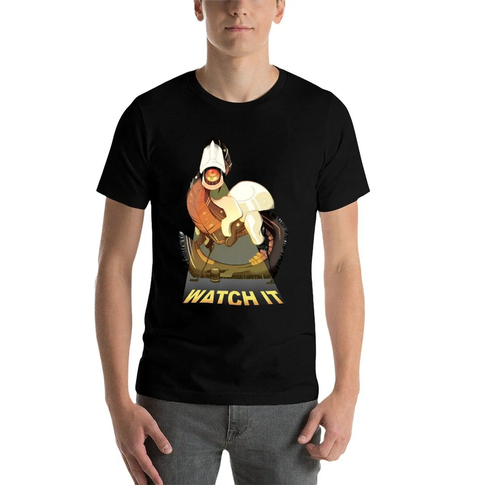 Horizon: Zero Dawn, Watcher (Watch It) T-Shirt funny t shirts cotton t shirt custom print t shirts for man pack white T-Shirt
Horizon: Zero Dawn, Watcher (Watch It) T-Shirt funny t shirts cotton t shirt custom print t shirts for man pack white T-Shirt