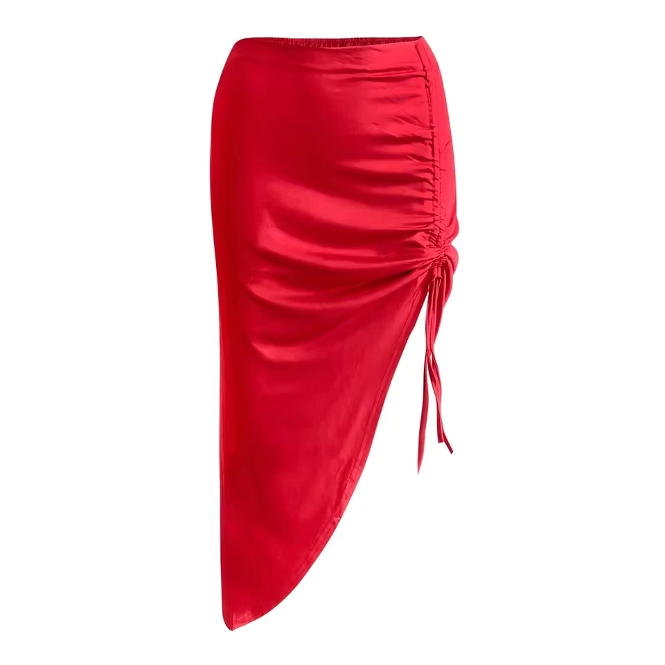 Top Selling Skirt Women Plus Size Summer New Ladies Slim Drawstring Skirt Korean Style Women'S Clothing Ropas De Mujeres
Top Selling Skirt Women Plus Size Summer New Ladies Slim Drawstring Skirt Korean Style Women'S Clothing Ropas De Mujeres