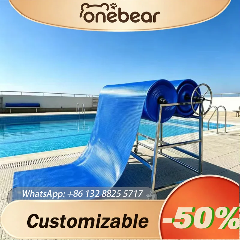 Any Size Custom Heavy Duty Adjustable Corrosion Resistant Stainless Steel Pool Cover Reel Cart Durable For Rectangular Pools
Any Size Custom Heavy Duty Adjustable Corrosion Resistant Stainless Steel Pool Cover Reel Cart Durable For Rectangular Pools