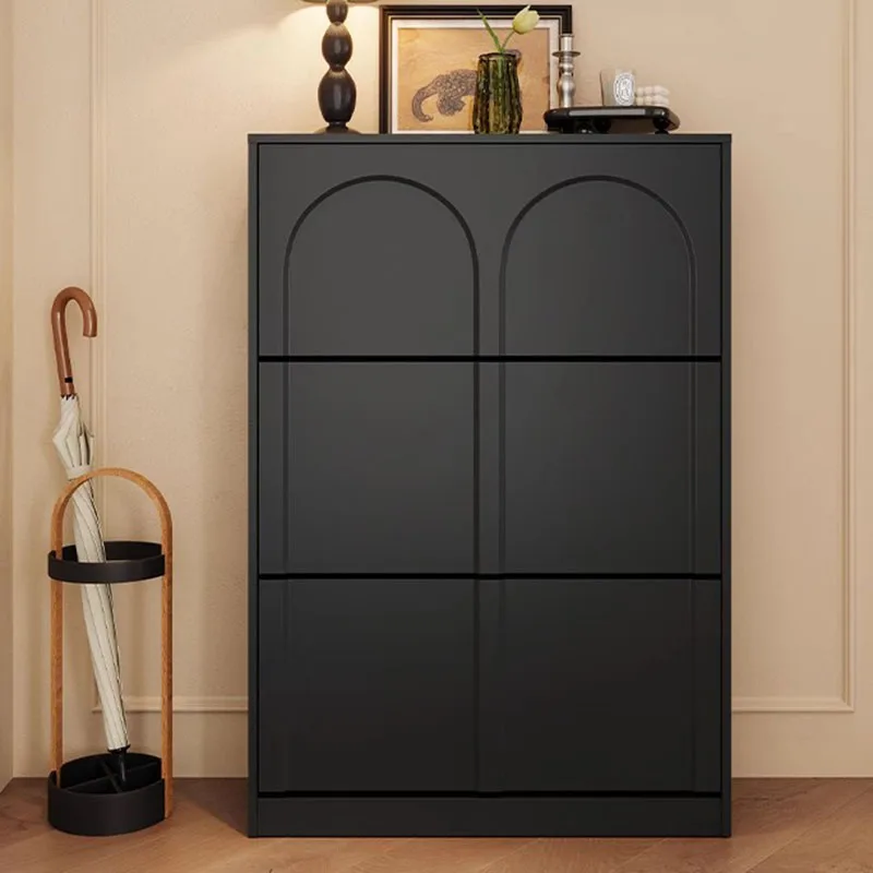 Black Designer Shoe Cabinet Closets Armables Cupboard Living Room Dining Shelves Shoe Shelf Wooden Sapateira Room Decorations
Black Designer Shoe Cabinet Closets Armables Cupboard Living Room Dining Shelves Shoe Shelf Wooden Sapateira Room Decorations