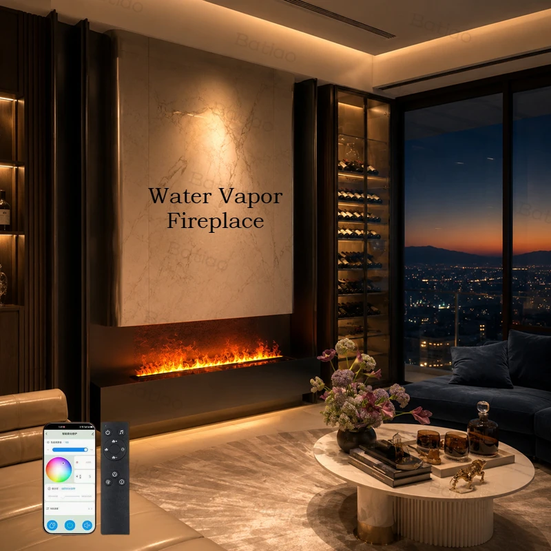 Fireplace Mist Technology Modern Minimalist Electric Fireplace Water Vapor 3D Flame LED Mist Fireplace for Scandinavian Home Dec
Fireplace Mist Technology Modern Minimalist Electric Fireplace Water Vapor 3D Flame LED Mist Fireplace for Scandinavian Home Dec
