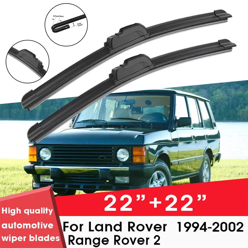 Car Wiper Blade Blades For Land Rover Range Rover 2 1994-2002 22"+22" Windshield Windscreen Clean Rubber Silicon Cars Wipers
Car Wiper Blade Blades For Land Rover Range Rover 2 1994-2002 22"+22" Windshield Windscreen Clean Rubber Silicon Cars Wipers