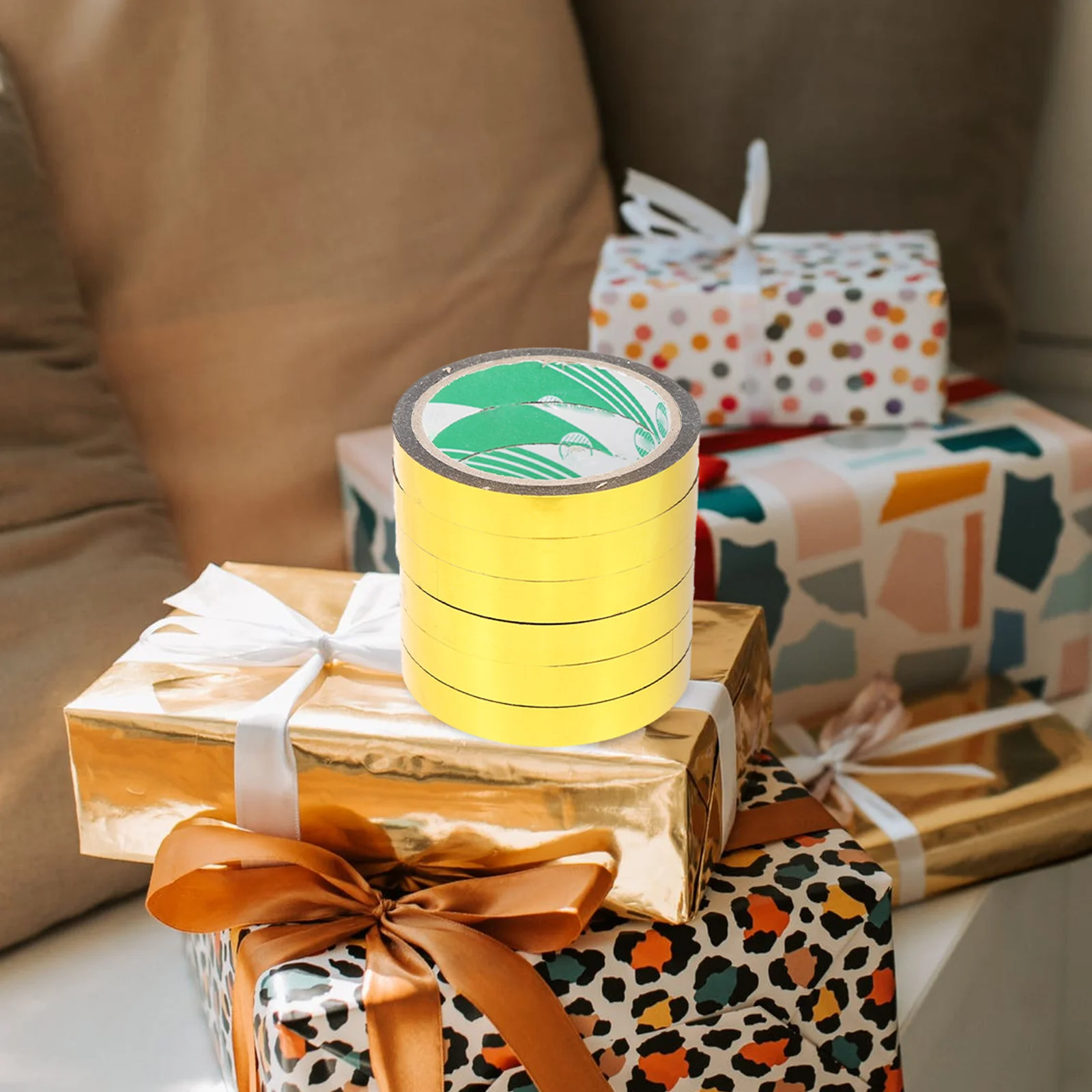 6 Rolls Gold Metallic Tape DIY Graphic Art Tape for Creative Crafts and Notebook Decoration Students Stationery
6 Rolls Gold Metallic Tape DIY Graphic Art Tape for Creative Crafts and Notebook Decoration Students Stationery