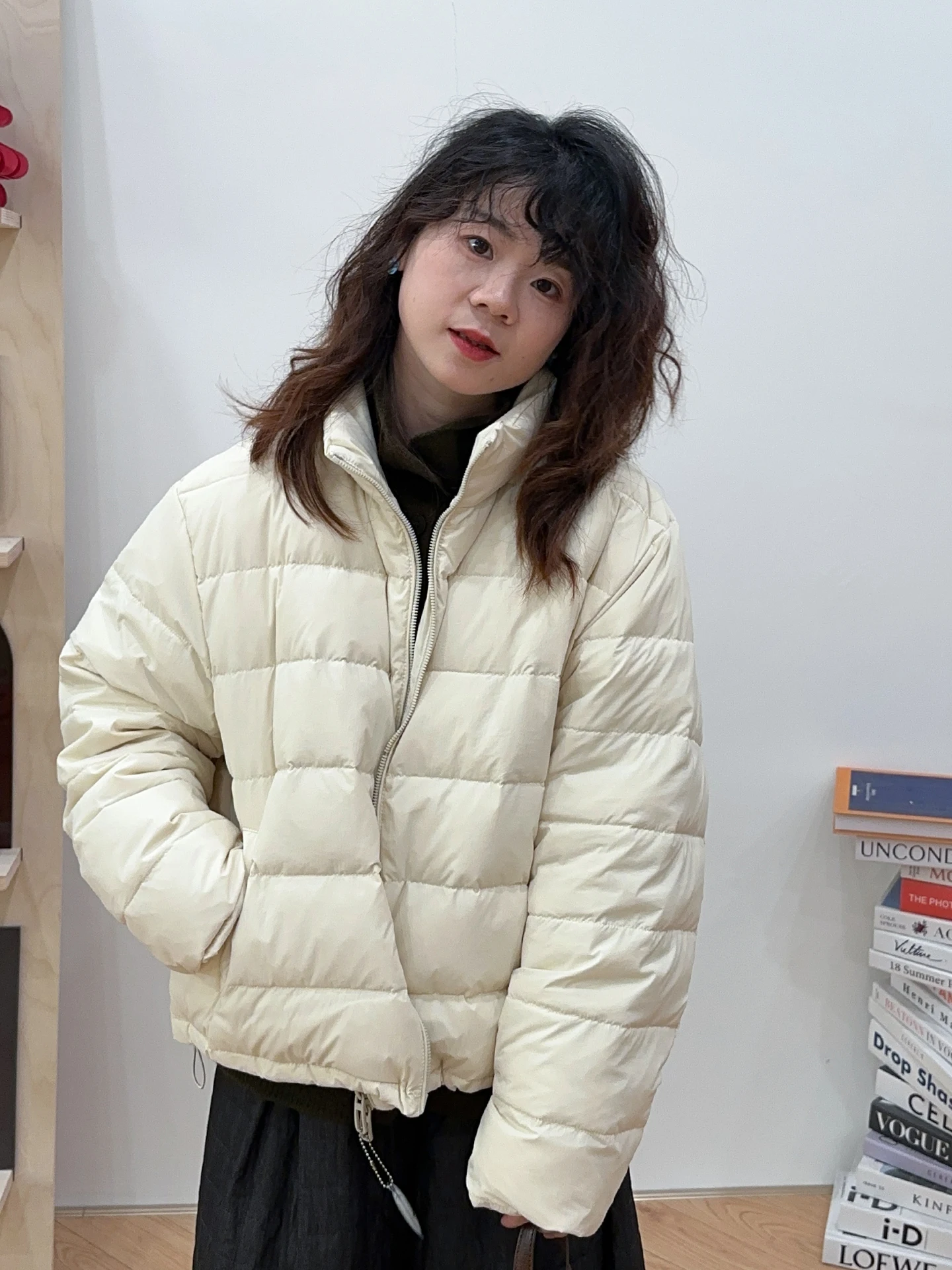 Basic Sle White Du down Jaet Korean Loose Fit Warm Zipper Stand Collar Scorpion Patterned Winter Coat for Women
Basic Sle White Du down Jaet Korean Loose Fit Warm Zipper Stand Collar Scorpion Patterned Winter Coat for Women