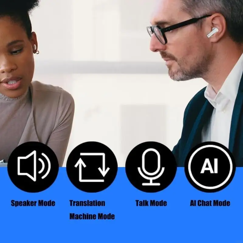 Translation Earbuds With Real Time Artificial Intelligence Technology For Travel K1KF
Translation Earbuds With Real Time Artificial Intelligence Technology For Travel K1KF
