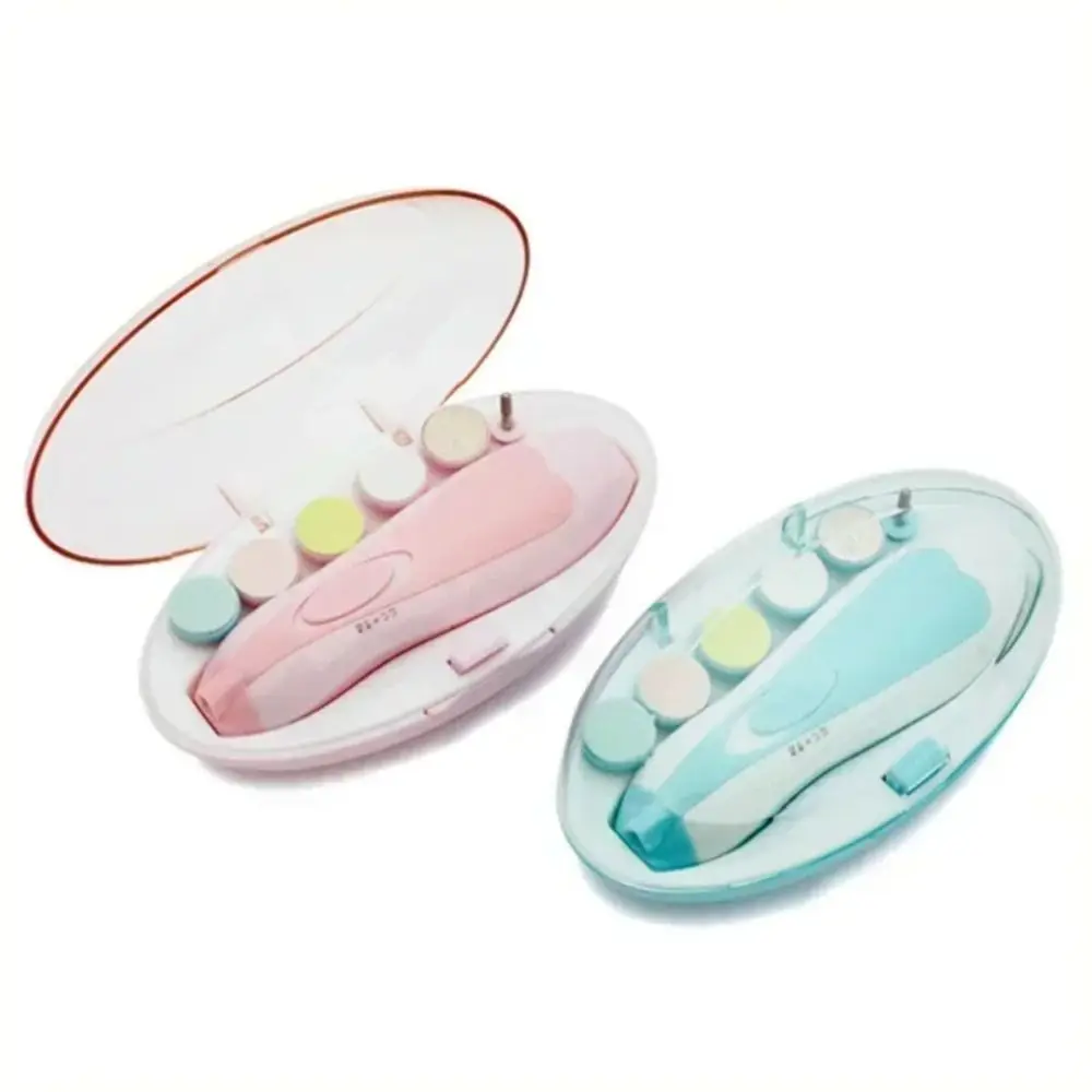 Multifunction Electric Baby Nail Trimmer Anti-clamping Anti-scratch Toes Fingernail Cutter Low Noise 6 Grinding Heads
Multifunction Electric Baby Nail Trimmer Anti-clamping Anti-scratch Toes Fingernail Cutter Low Noise 6 Grinding Heads