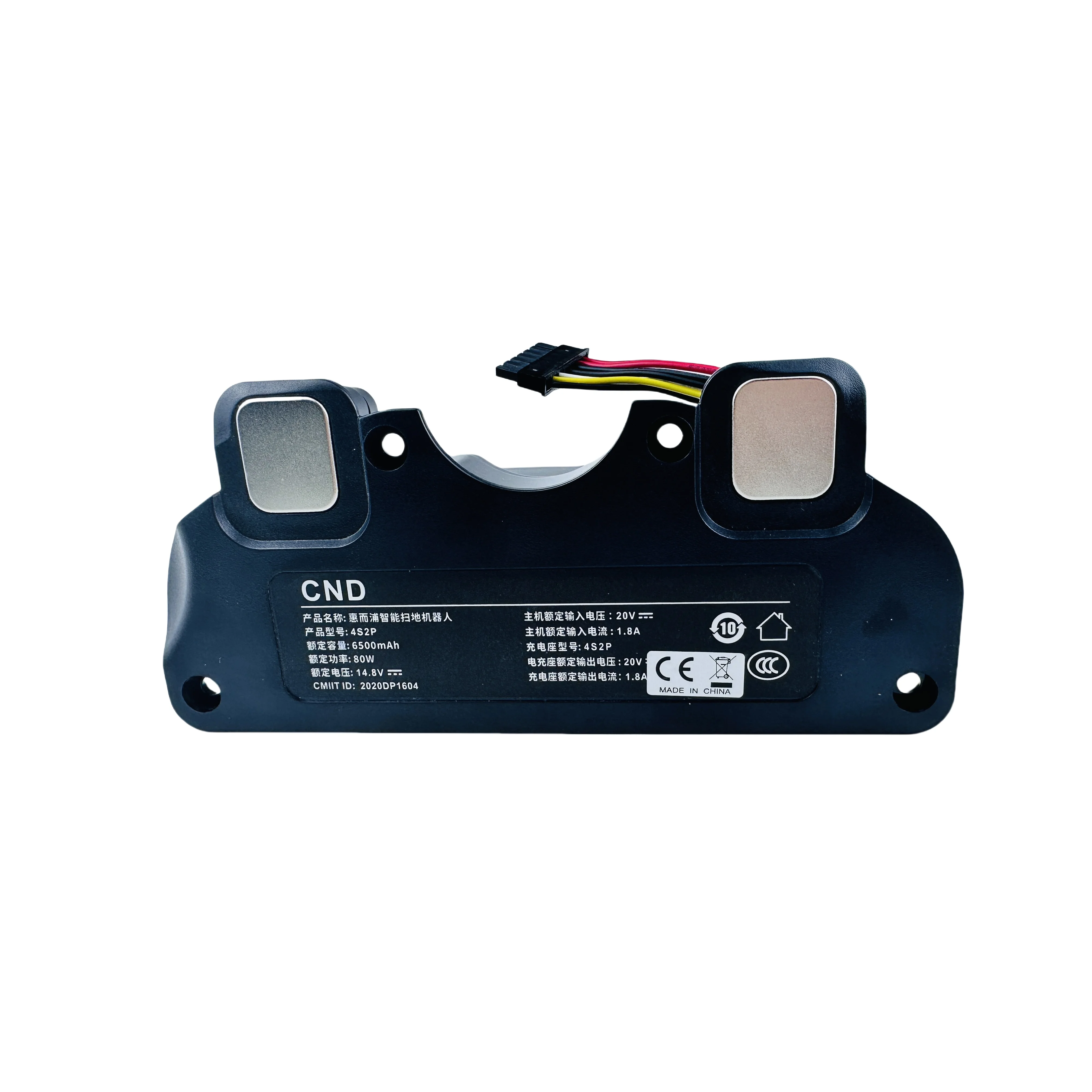 For CECOTEC CONGA 5090 5490 6090 7090 Robot Vacuum Cleaner Replacement Battery 18650 Battery Pack Accessories 6500mAh
For CECOTEC CONGA 5090 5490 6090 7090 Robot Vacuum Cleaner Replacement Battery 18650 Battery Pack Accessories 6500mAh