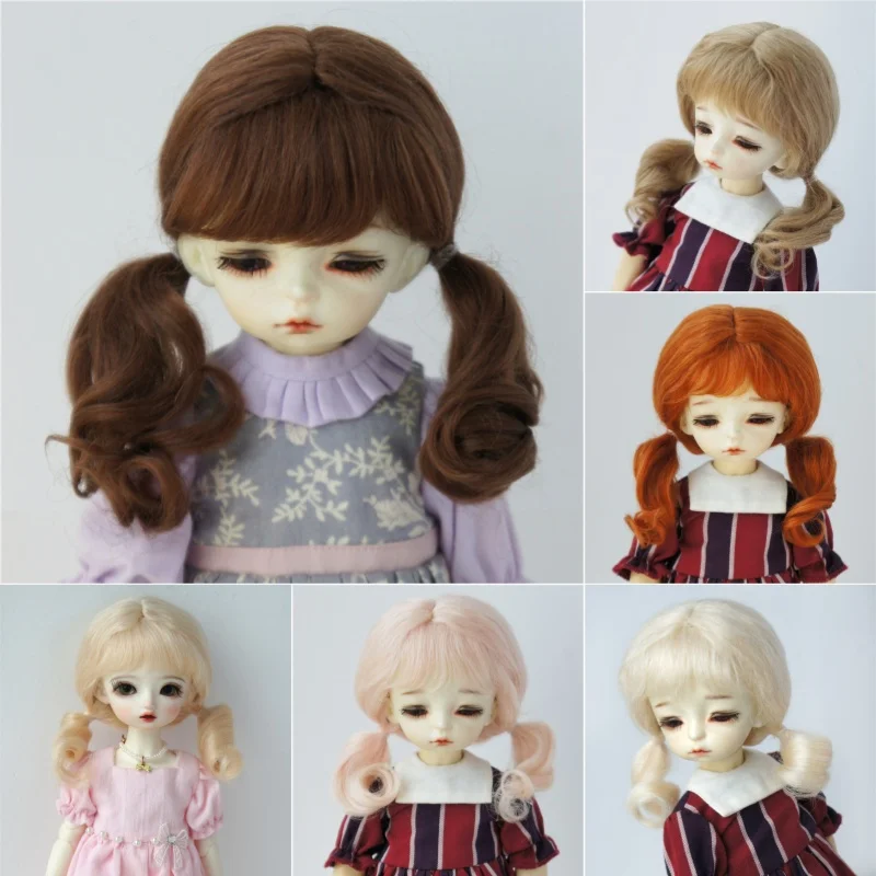 JD426 4-5" 5-6" 6-7" 7-8" 8-9" Double Baby Roll Curly Pony Mohair BJD Hair 1/12 1/8 1/6 1/4 1/3 OB11 YOSD MSD SD Doll Wigs
JD426 4-5" 5-6" 6-7" 7-8" 8-9" Double Baby Roll Curly Pony Mohair BJD Hair 1/12 1/8 1/6 1/4 1/3 OB11 YOSD MSD SD Doll Wigs