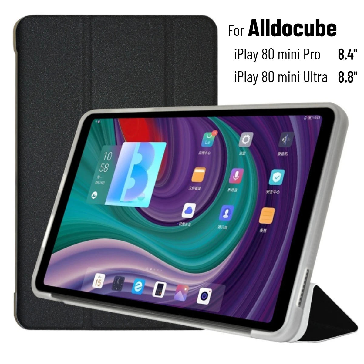 Soft Cover for Alldocube IPlay 80 Mini Ultra Case Triple Fold Stand PU Leather with Soft Backshell for IPlay 80 Mini Pro
Soft Cover for Alldocube IPlay 80 Mini Ultra Case Triple Fold Stand PU Leather with Soft Backshell for IPlay 80 Mini Pro