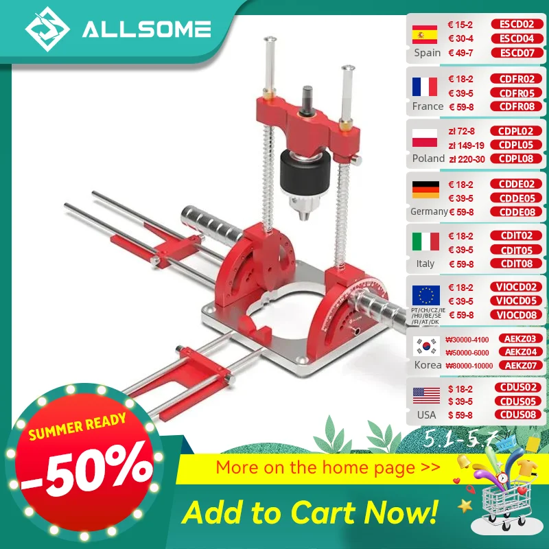 Направляющая для дрели Allsome
Направляющая для дрели Allsome