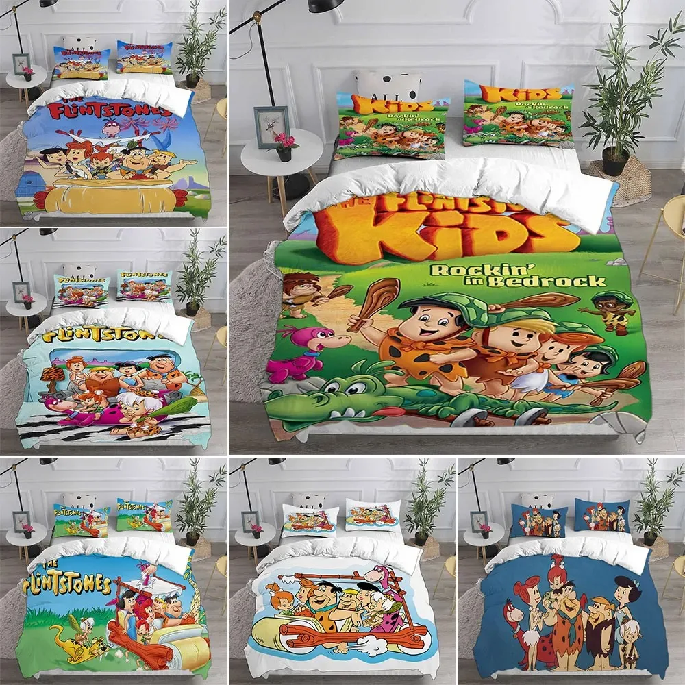 The Flintstones Bedding Sets Comforter Quilt Bed Cover Duvet Cover Pillow Case 2-3 Pieces Sets Kids Adult Size
The Flintstones Bedding Sets Comforter Quilt Bed Cover Duvet Cover Pillow Case 2-3 Pieces Sets Kids Adult Size