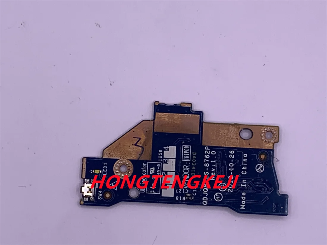 Used Original FOR Dell XPS 10 10.1 "genuine tablet PC power button board and Cable 46ddt ls-8762p Tested Fast Shipping
Used Original FOR Dell XPS 10 10.1 "genuine tablet PC power button board and Cable 46ddt ls-8762p Tested Fast Shipping
