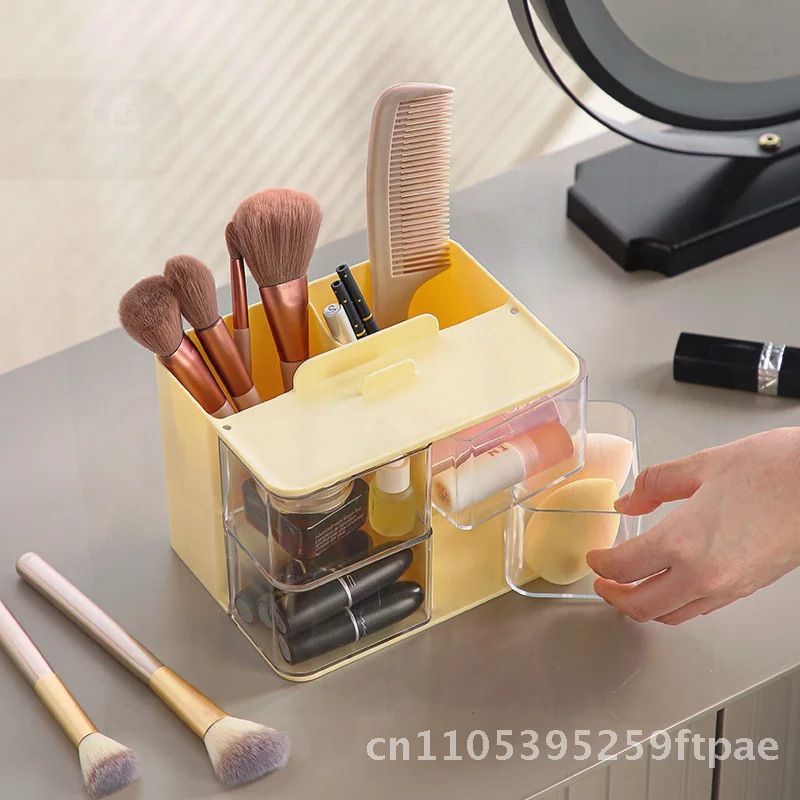 Large Capacity Cosmetic Storage Box Beige White ABS PS Dustproof Drawer for Powder Puff Makeup Egg Split Brush Bucket for
Large Capacity Cosmetic Storage Box Beige White ABS PS Dustproof Drawer for Powder Puff Makeup Egg Split Brush Bucket for