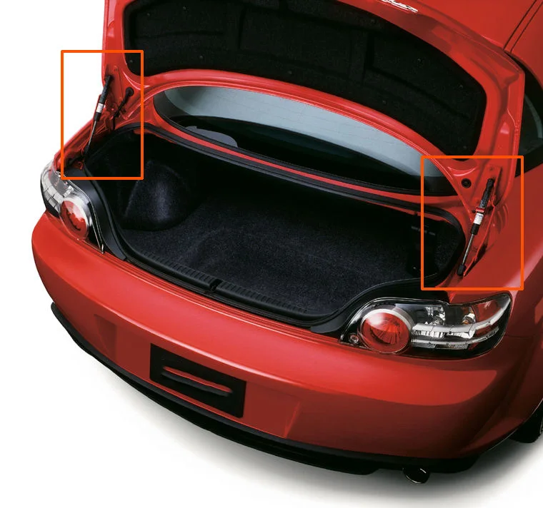 2 шт. демпфер багажника для Mazda RX8 RX-8 Coupe 2003-2011 2012 без спойлера задняя дверь багажника газовая пружина стойки опора подъемника
2 шт. демпфер багажника для Mazda RX8 RX-8 Coupe 2003-2011 2012 без спойлера задняя дверь багажника газовая пружина стойки опора подъемника