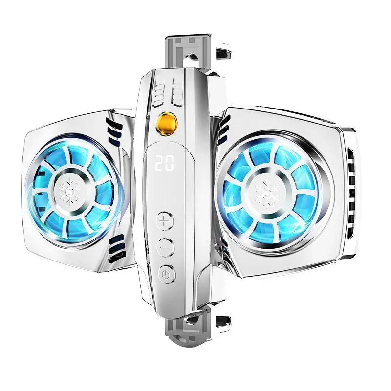 Mobile phone radiator live broadcast special bracket Ultra-quiet car dual semiconductor cooling fan silent fan
Mobile phone radiator live broadcast special bracket Ultra-quiet car dual semiconductor cooling fan silent fan