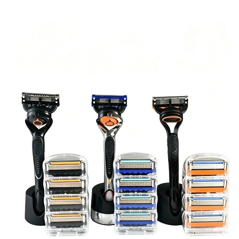 Universal 5 Blade Manual Razor With Trimmer 5 Layer Blade Plus Back Blade Wet Shave Close Smooth Razor For Men Grooming Tool
Universal 5 Blade Manual Razor With Trimmer 5 Layer Blade Plus Back Blade Wet Shave Close Smooth Razor For Men Grooming Tool