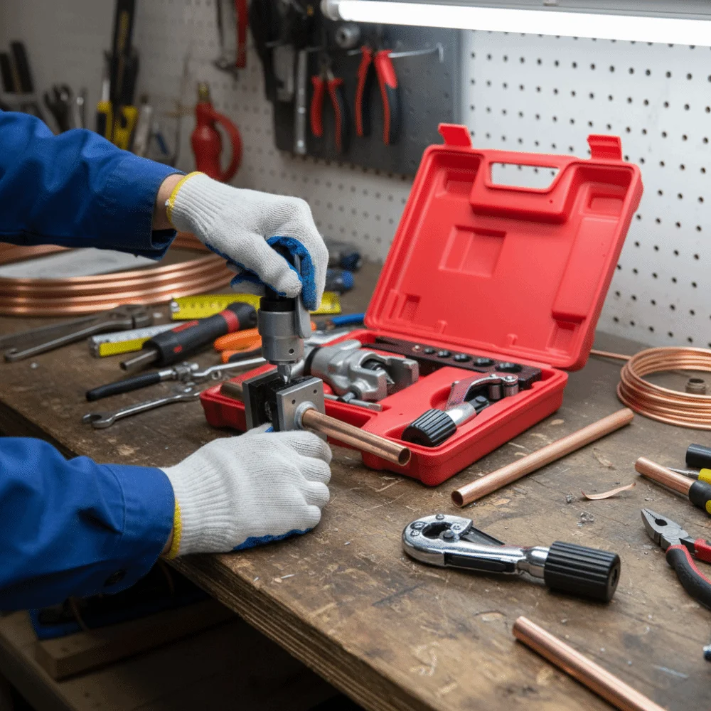 Эксцентриковый расширитель трубки с 6 отверстиями, сверхмощная одинарная зажимная пластина, набор инструментов HVAC, эксцентриковый конусный тип, ручное управление
Эксцентриковый расширитель трубки с 6 отверстиями, сверхмощная одинарная зажимная пластина, набор инструментов HVAC, эксцентриковый конусный тип, ручное управление