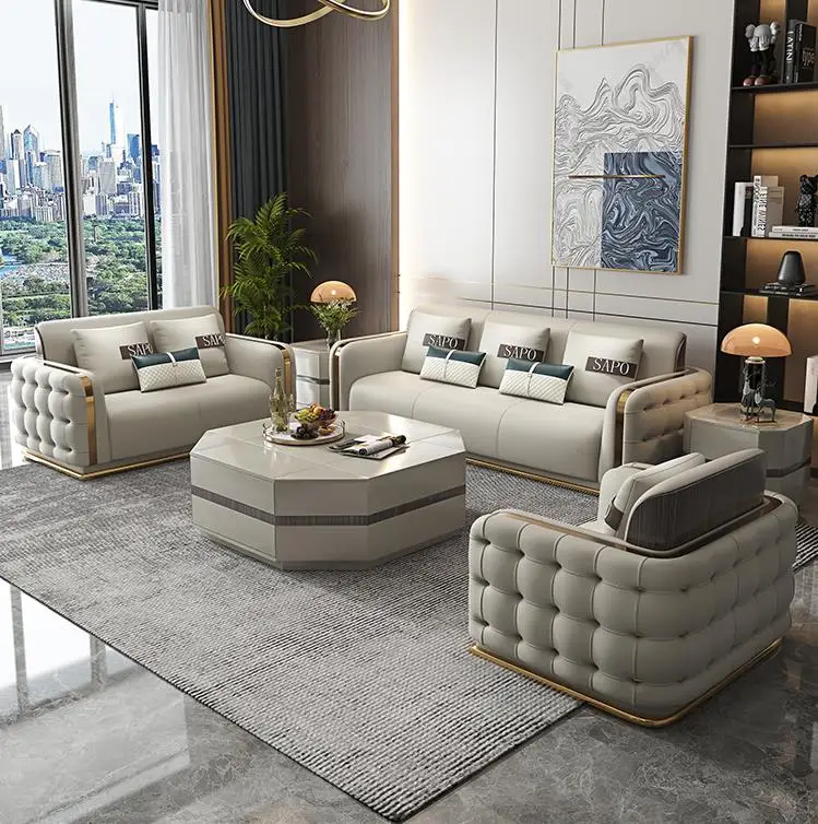 Synthetic Leather Eco-friendly Hotel Sofa Set High Density Foam Durable Modern Luxury Apartment Sofa Furniture
Synthetic Leather Eco-friendly Hotel Sofa Set High Density Foam Durable Modern Luxury Apartment Sofa Furniture