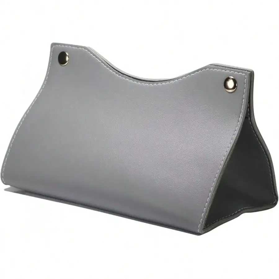 PU Leather Tissue Box, Rectangular Modern Tissue Holder For Bathroom, Vanity Countertop, Car, Office, Home, Kitchen (Grey)
PU Leather Tissue Box, Rectangular Modern Tissue Holder For Bathroom, Vanity Countertop, Car, Office, Home, Kitchen (Grey)