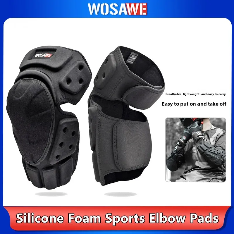 WOSAWE 2PCS Anti-Collision Elbow Pads for Sports - EVA Foam Protection, Non-Slip Design for Dance, Cycling & Outdoor (Black)
WOSAWE 2PCS Anti-Collision Elbow Pads for Sports - EVA Foam Protection, Non-Slip Design for Dance, Cycling & Outdoor (Black)
