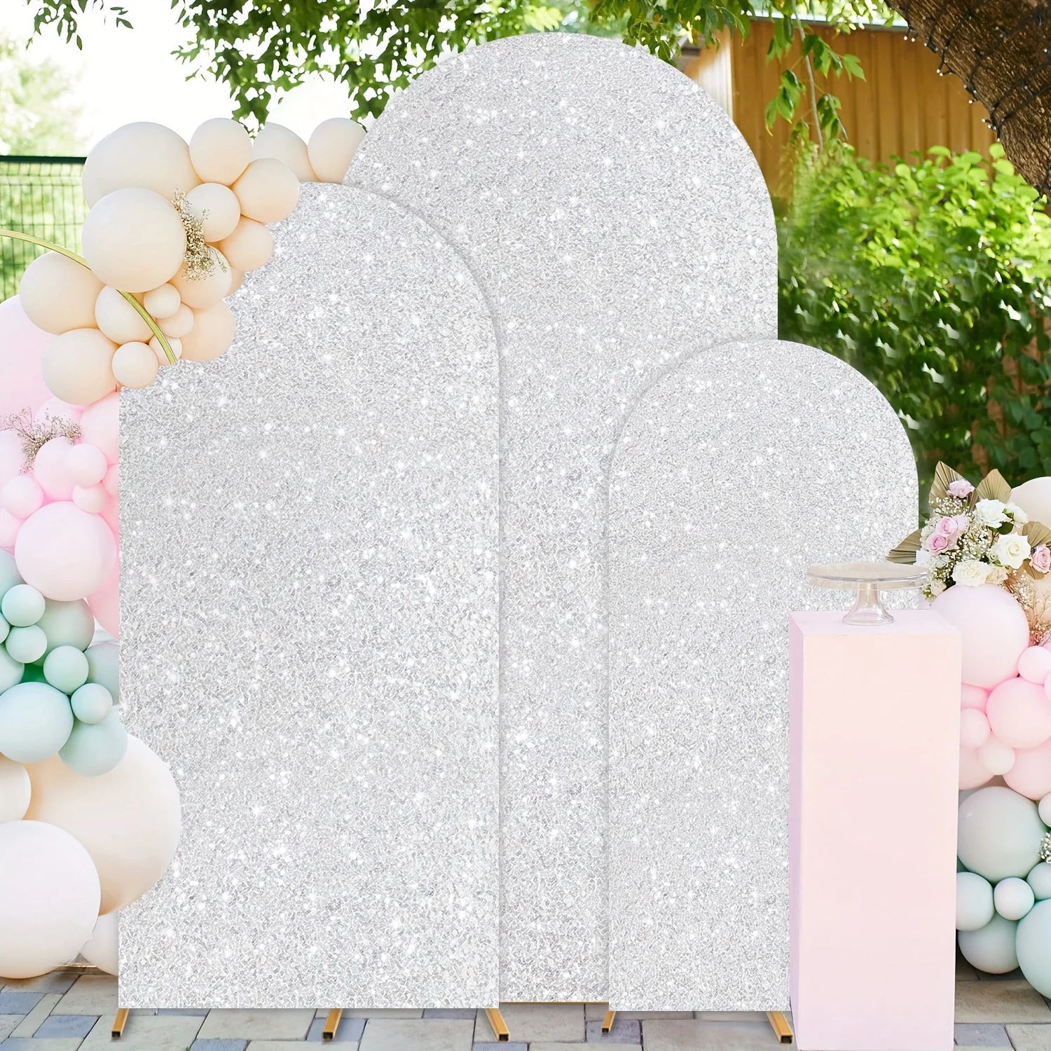 Set of 3 Wedding Arch Covers Sequined Arch Covers 4Ft 5Ft 6Ft Metallic Arch Stand Covers Spandex Arch Backdrop Covers Payette Gl
Set of 3 Wedding Arch Covers Sequined Arch Covers 4Ft 5Ft 6Ft Metallic Arch Stand Covers Spandex Arch Backdrop Covers Payette Gl