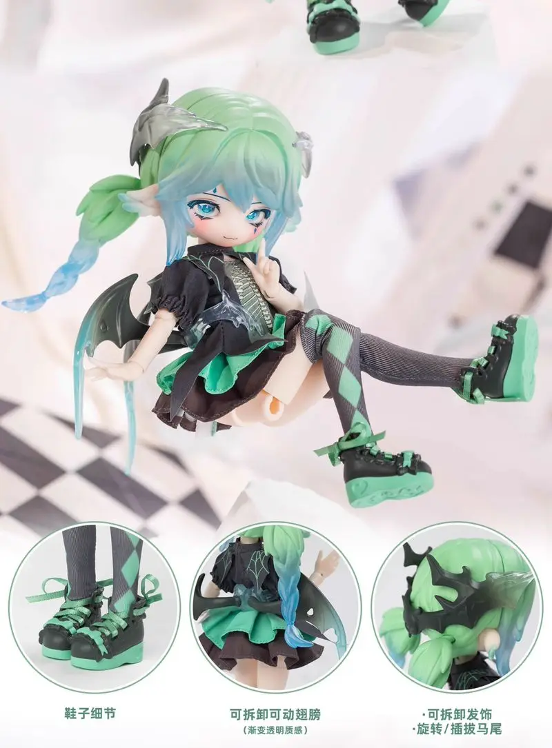 Новая коробка Penny'S Box Luluya Symphonic Poems Series 1/8 Bjd Blind Box, оригинальная загадочная коробка, 20 см, куклы, аниме, экшн-фигурки, игрушки 
Новая коробка Penny'S Box Luluya Symphonic Poems Series 1/8 Bjd Blind Box, оригинальная загадочная коробка, 20 см, куклы, аниме, экшн-фигурки, игрушки