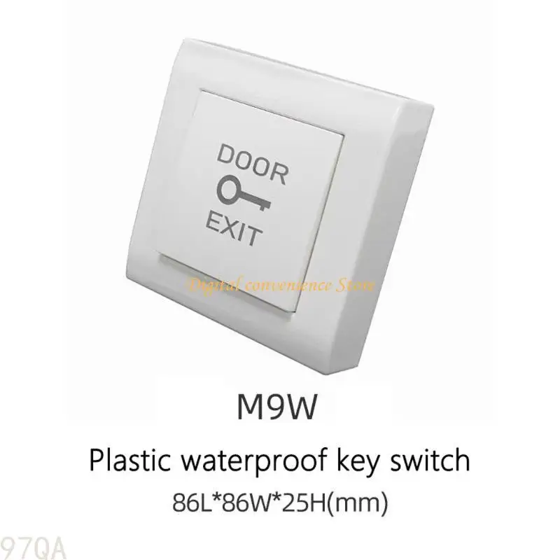 97QA Waterproof Access Control Push Button Switches Panel with NO/NC/COM Output, Resetting Mechanism for All Weather Use
97QA Waterproof Access Control Push Button Switches Panel with NO/NC/COM Output, Resetting Mechanism for All Weather Use