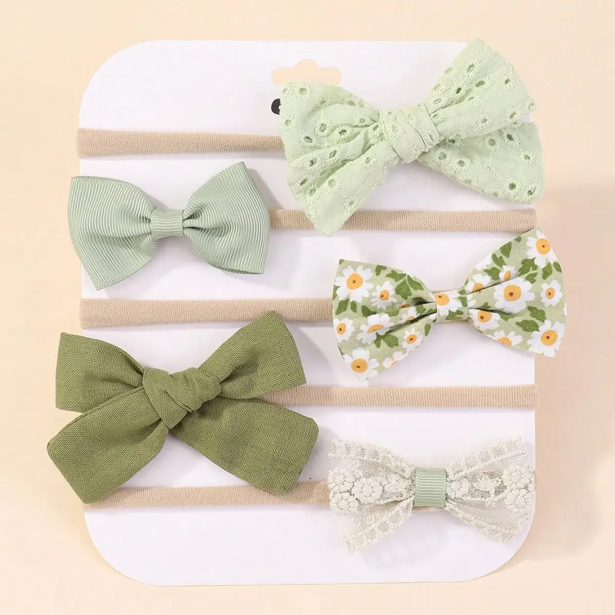 5Pcs/Set Baby Elastic Hairband Newborn Lace Flower Bowknot Nylon Hair Bands for Girls Infant Toddler Soft Hair Accessories Gift
5Pcs/Set Baby Elastic Hairband Newborn Lace Flower Bowknot Nylon Hair Bands for Girls Infant Toddler Soft Hair Accessories Gift