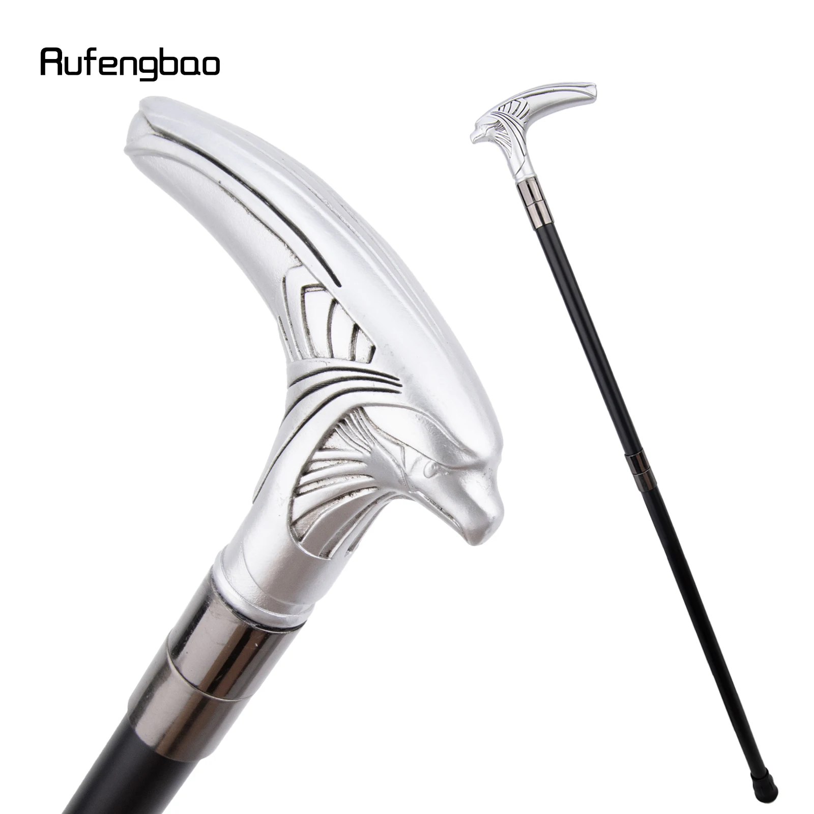 White Resin Eagle Head Walking Cane Fashion Decorative Steel Stick Gentleman Elegant Cosplay Cane Knob Crosier 94cm
White Resin Eagle Head Walking Cane Fashion Decorative Steel Stick Gentleman Elegant Cosplay Cane Knob Crosier 94cm