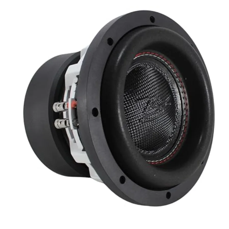 Rage Series subwoofer for car audio: high-excursion polypropylene cone black 500 Watts RMS power handling
Rage Series subwoofer for car audio: high-excursion polypropylene cone black 500 Watts RMS power handling