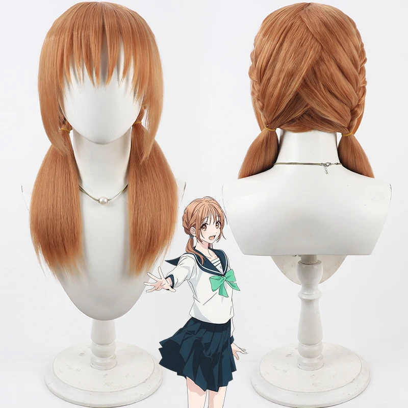 Парик для косплея Mari Asaka Kimi To Koete Koi Ni Naru, оранжевые длинные синтетические волосы, термостойкие, для ролевых игр на Хэллоуин, вечеринка
Парик для косплея Mari Asaka Kimi To Koete Koi Ni Naru, оранжевые длинные синтетические волосы, термостойкие, для ролевых игр на Хэллоуин, вечеринка