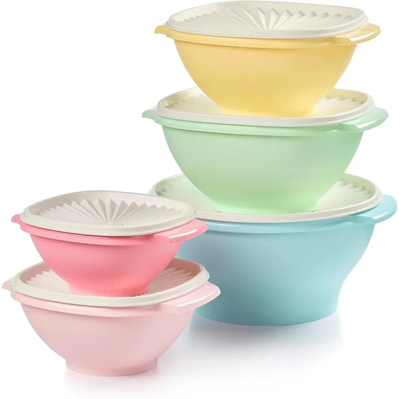 Heritage Collection, 10 Piece Food Storage Container Set in Vintage Colors, Dishwasher Safe and BPA Free (5 Bowls, 5 Lids)
Heritage Collection, 10 Piece Food Storage Container Set in Vintage Colors, Dishwasher Safe and BPA Free (5 Bowls, 5 Lids)