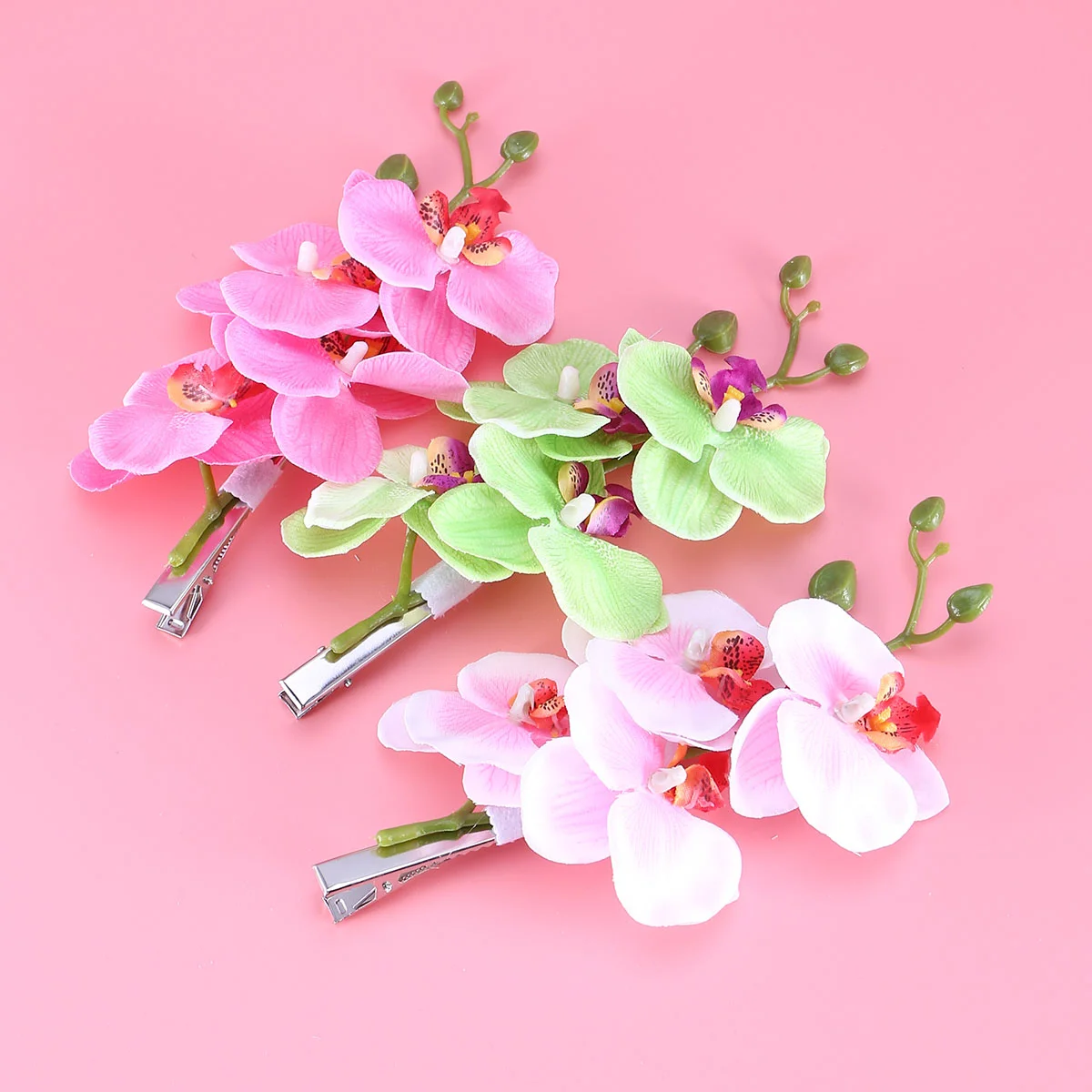 3 PCS/Set Bride Hair Clip Orchid Hairpin for Girl Flower Accessories Simulation Decoration Seaside Baby
3 PCS/Set Bride Hair Clip Orchid Hairpin for Girl Flower Accessories Simulation Decoration Seaside Baby