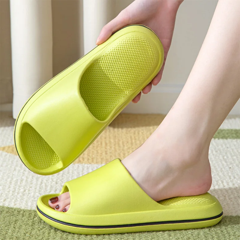 Couple Candy Color Eva Thick Sole Slippers Women Summer Soft Platform Massage Slippers Plus Size 36-45 Non-Slip Beach Sandals
Couple Candy Color Eva Thick Sole Slippers Women Summer Soft Platform Massage Slippers Plus Size 36-45 Non-Slip Beach Sandals
