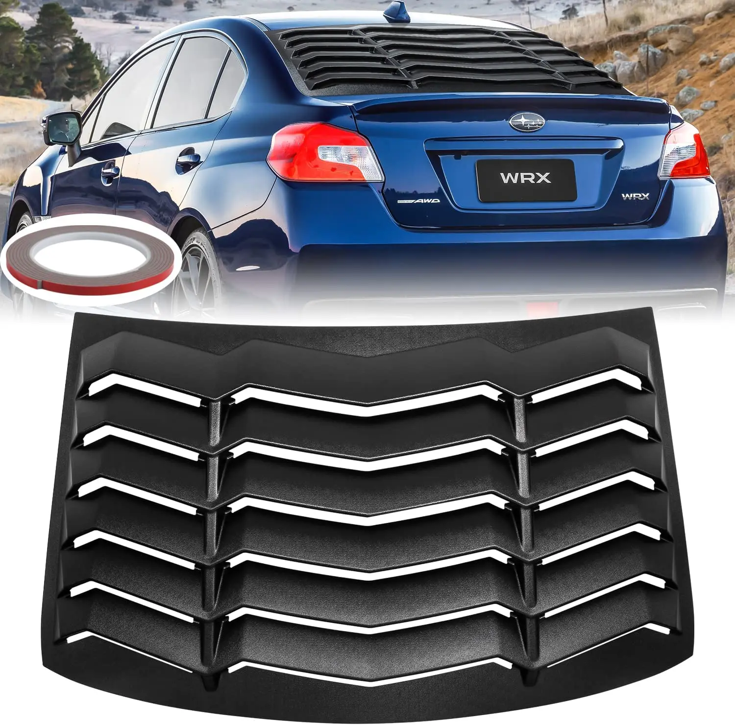 TM Rear Window Louver for 2015-2021 Subaru WRX STI 2012-2016 Subaru Impreza in GT Lambo Style ABS Sun Shade Windshield Cover
TM Rear Window Louver for 2015-2021 Subaru WRX STI 2012-2016 Subaru Impreza in GT Lambo Style ABS Sun Shade Windshield Cover