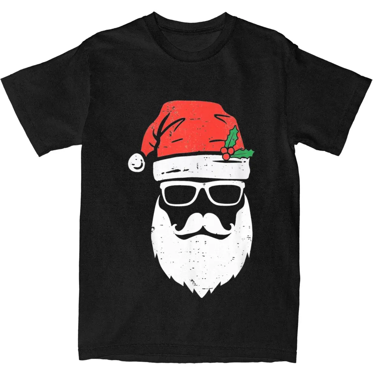 T-Shirt Santa Claus Face Sunglasses With Hat Cotton T-Shirts Christmas Beard Hip Hop Tee Shirt for Men Summer Short Sleeve Tees
T-Shirt Santa Claus Face Sunglasses With Hat Cotton T-Shirts Christmas Beard Hip Hop Tee Shirt for Men Summer Short Sleeve Tees