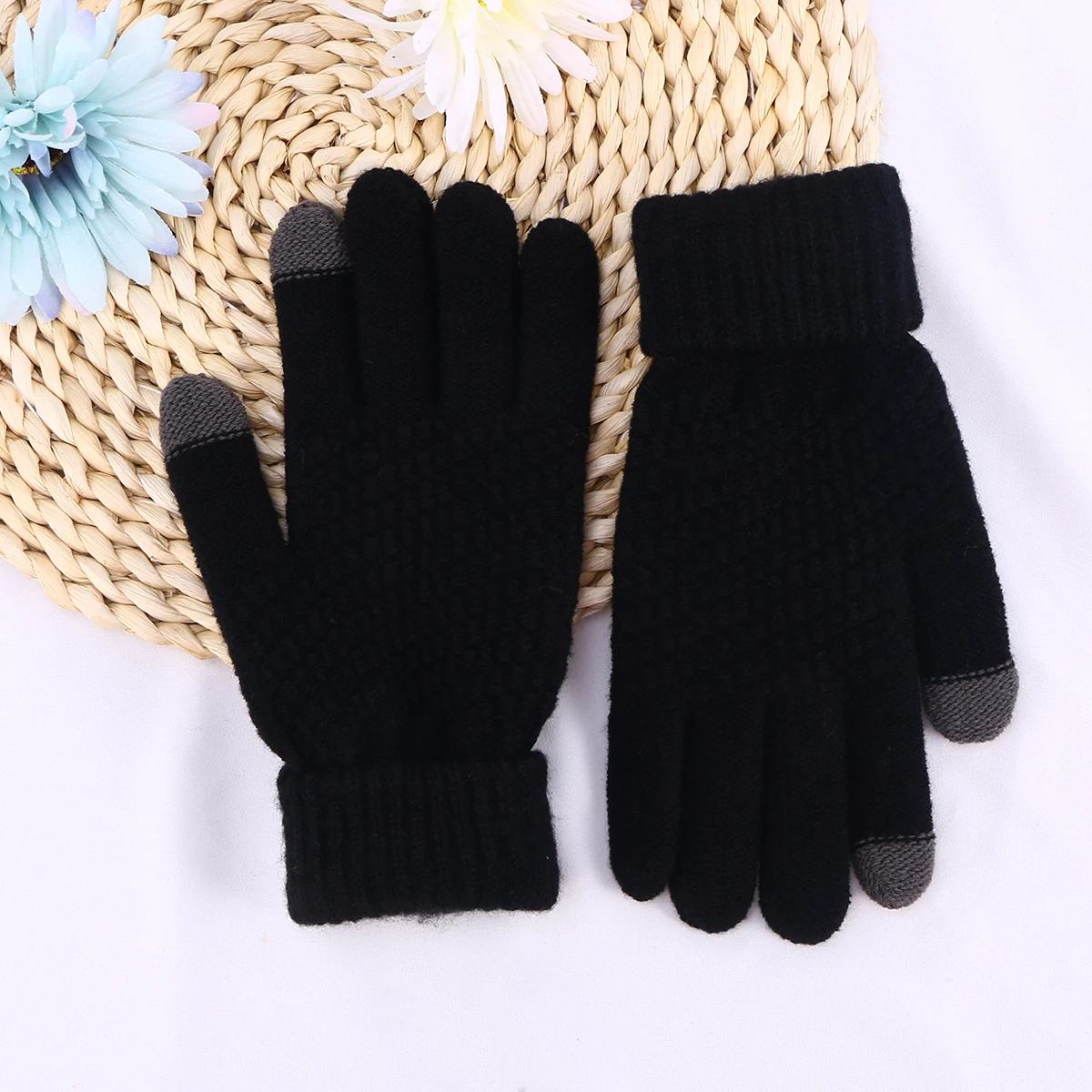 Touch Screen Gloves Winter Warm Stretch Knit Mittens For Men Women Outdoor Sports Anti-Wind Cycling Hiking Fingerless Luvas
Touch Screen Gloves Winter Warm Stretch Knit Mittens For Men Women Outdoor Sports Anti-Wind Cycling Hiking Fingerless Luvas