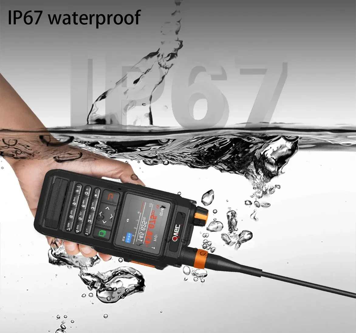 VR-N76 Walkie Talkie VHF/UHF 136-174/400-470 With GPS Positioning IP67 Waterproof Bluetooth APRS Function Ham Two Way Radio
VR-N76 Walkie Talkie VHF/UHF 136-174/400-470 With GPS Positioning IP67 Waterproof Bluetooth APRS Function Ham Two Way Radio
