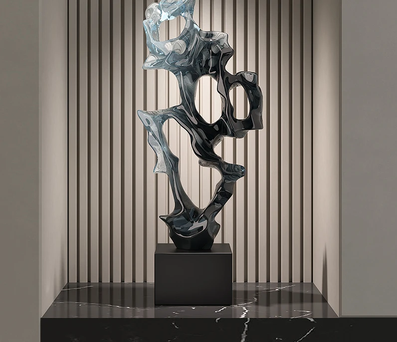 Taihu stone ornament modern simple transparent resin light luxury high-end living room entrance decoration handicrafts
Taihu stone ornament modern simple transparent resin light luxury high-end living room entrance decoration handicrafts