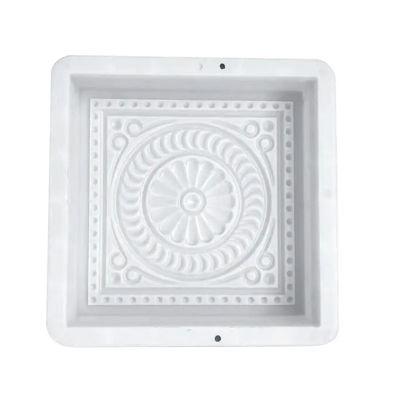 Reusable Stepping Stone Paver Square Concrete Mold Non-stick Vintage Floral Pattern Mold for Garden Patio Courtyard Decor
Reusable Stepping Stone Paver Square Concrete Mold Non-stick Vintage Floral Pattern Mold for Garden Patio Courtyard Decor