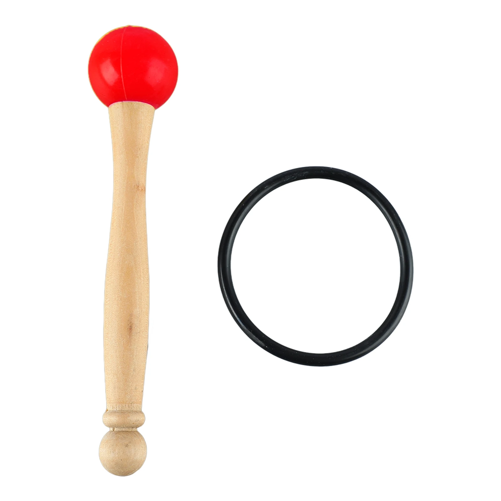 Singing Bowl Mallet Wood Handle Rubber Head Clear Beautiful Sound Percussion Stick with Rubber Ring
Singing Bowl Mallet Wood Handle Rubber Head Clear Beautiful Sound Percussion Stick with Rubber Ring