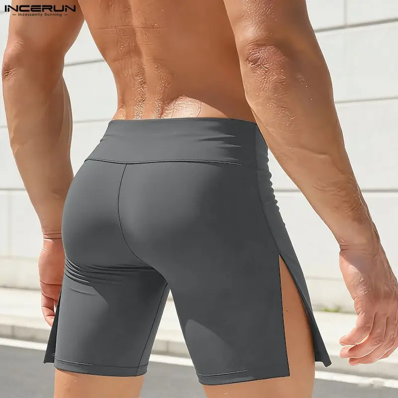 INCERUN Men Shorts Solid Color Elastic Waist Split Men Bottoms Streetwear Summer 2026 Skinny Workout Casual Shorts For Man S-3XL
INCERUN Men Shorts Solid Color Elastic Waist Split Men Bottoms Streetwear Summer 2026 Skinny Workout Casual Shorts For Man S-3XL