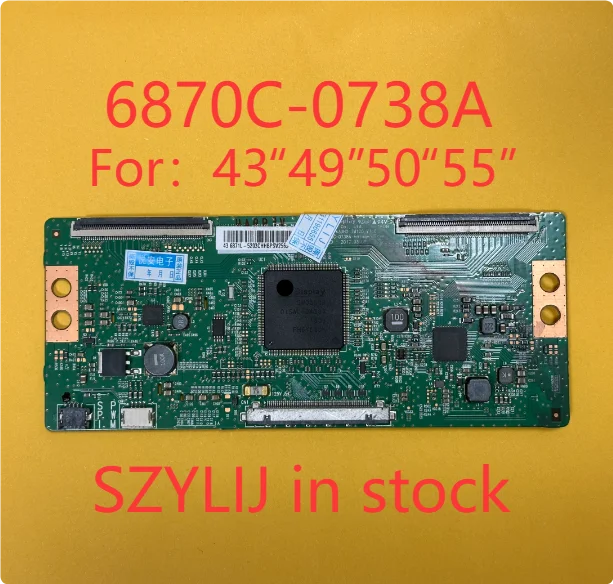 Good quality for 6870C-0738A Original T-con Board 6870C 0738A For TV 43'' 49'' 50'' 55“
Good quality for 6870C-0738A Original T-con Board 6870C 0738A For TV 43'' 49'' 50'' 55“