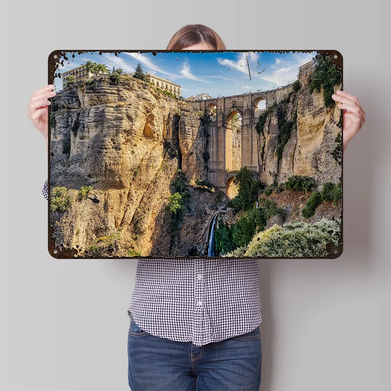 Плакат Ronda Puente Nuevo, индивидуальные винтажные металлические вывески, настенное искусство, ретро-пластиковая табличка для декора офиса, игровая табличка на заказ
Плакат Ronda Puente Nuevo, индивидуальные винтажные металлические вывески, настенное искусство, ретро-пластиковая табличка для декора офиса, игровая табличка на заказ
