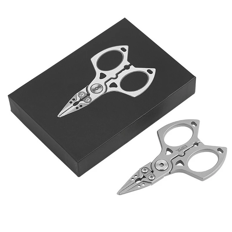 All-steel Multi-functional Lure Fishing Pliers - Stainless Steel, Line & Lure Cutter, Fishing Accessories
All-steel Multi-functional Lure Fishing Pliers - Stainless Steel, Line & Lure Cutter, Fishing Accessories