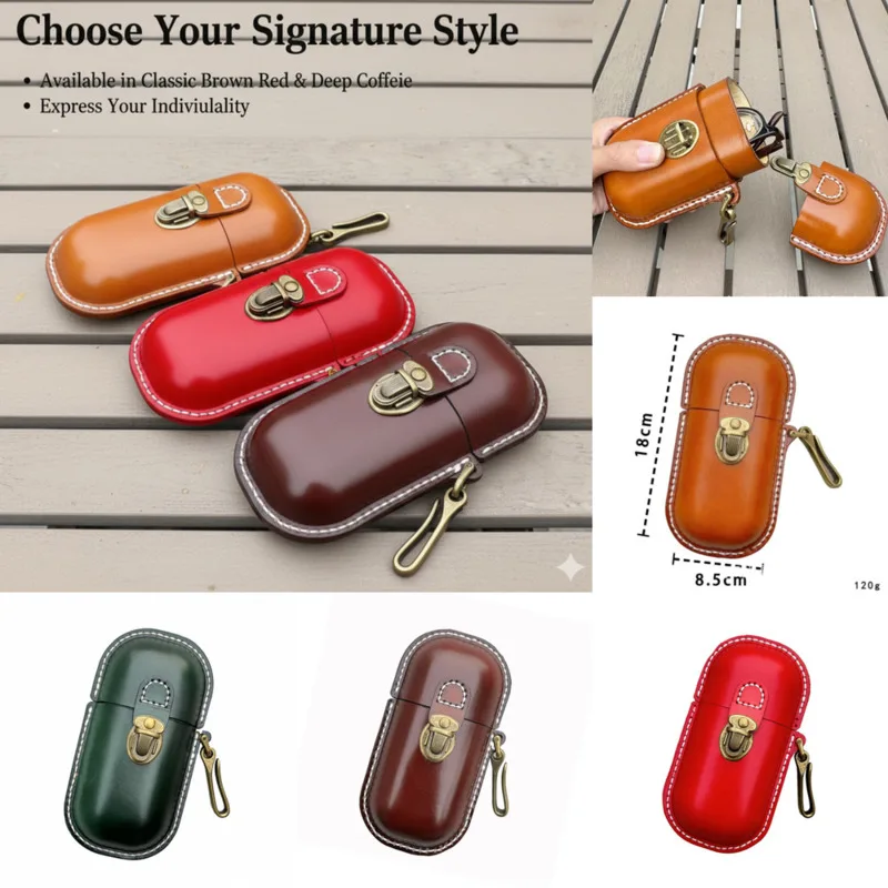Genuine Leather Eyeglass Case Vegetable Tanned Cowhide Hard Glasses Box Crush Resistant Dustproof Eyewear Storage Case Gift New
Genuine Leather Eyeglass Case Vegetable Tanned Cowhide Hard Glasses Box Crush Resistant Dustproof Eyewear Storage Case Gift New