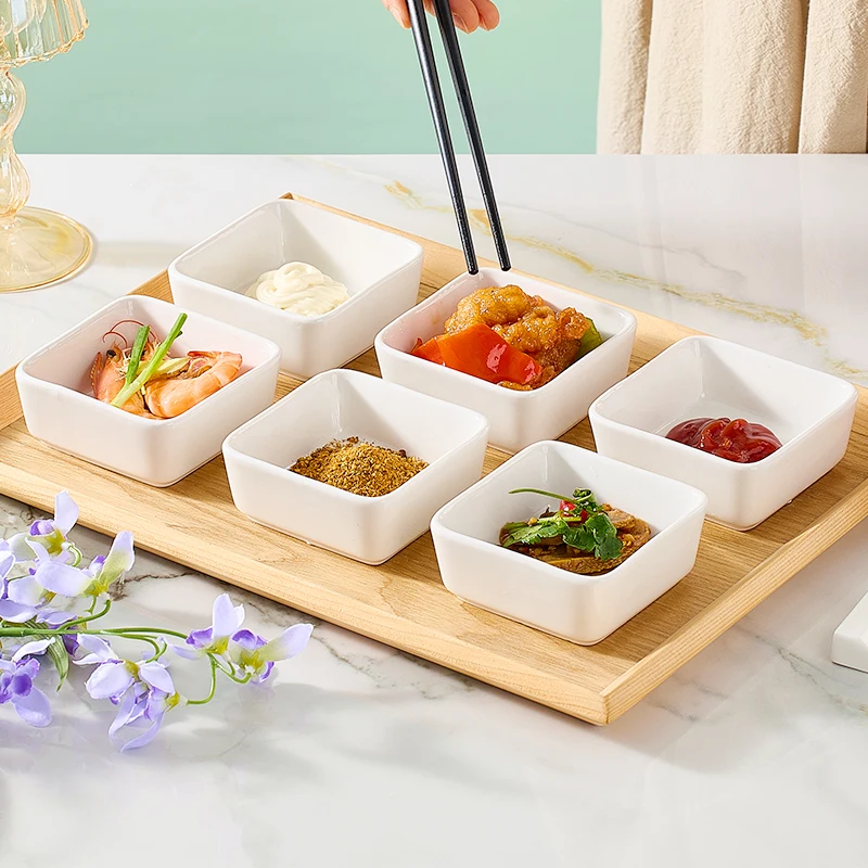 Cerc Seasoning Plate Home Use Small Plate Cold Di Sauce Di Hot Pot Dip Sauce Plate Pure White Flavor Plate Dry Plate
Cerc Seasoning Plate Home Use Small Plate Cold Di Sauce Di Hot Pot Dip Sauce Plate Pure White Flavor Plate Dry Plate