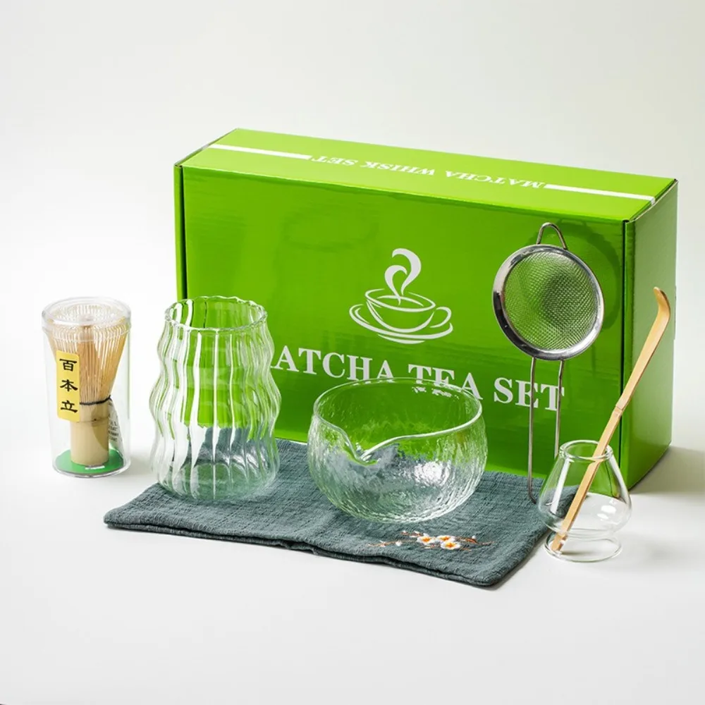 7pcs/set Bamboo Matcha Whisk Brush Japanese Matcha Tea Set DIY Teaspoon Tea-Making Tool Safe Glass Green Tea Whisk Beverage Shop
7pcs/set Bamboo Matcha Whisk Brush Japanese Matcha Tea Set DIY Teaspoon Tea-Making Tool Safe Glass Green Tea Whisk Beverage Shop